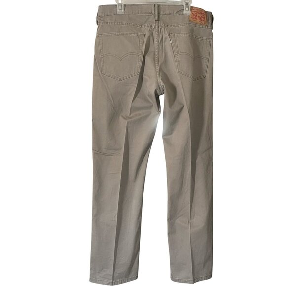 Levi’s Strauss & Co. 541 Athletic Taper Men's Stretch Jeans Khaki Pants 36 x 32 - Picture 2 of 8